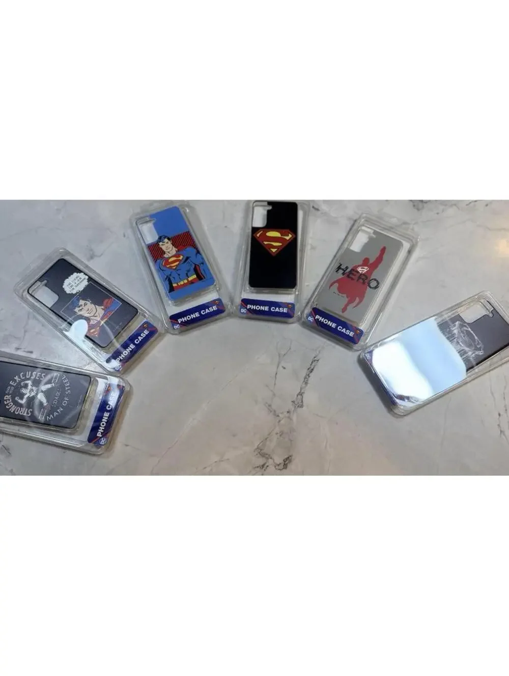Lot of 34 DC Phone Cases Wonder Woman Superman Justice League New Galaxy